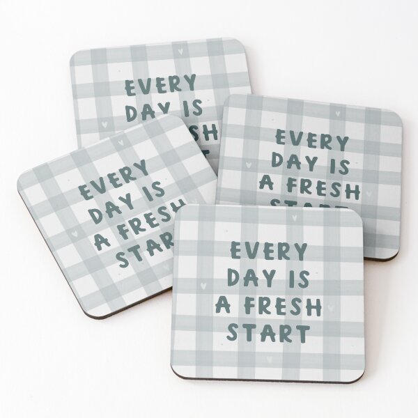 Item preview, Every day is a fresh start designed and sold by abbieimagine.