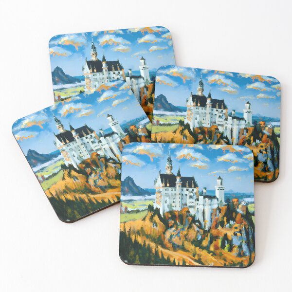 Item preview, Neuschwanstein Castle Art designed and sold by brilliant-com.