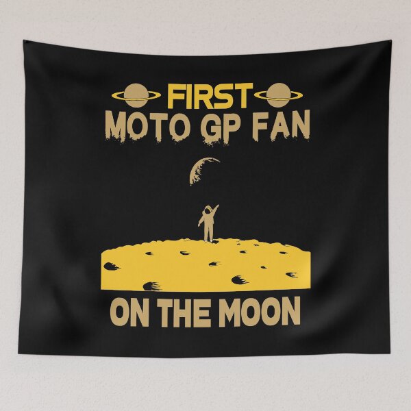 Item preview, Moto GP Fan On The Moon designed and sold by tina789.