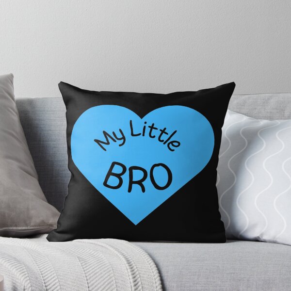 Item preview, My Little Bro Blue Heart designed and sold by AgnesMBrae.
