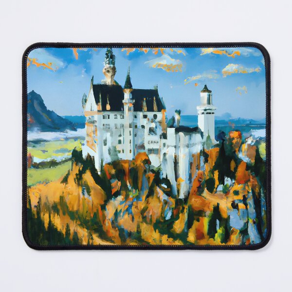 Item preview, Neuschwanstein Castle Art designed and sold by brilliant-com.