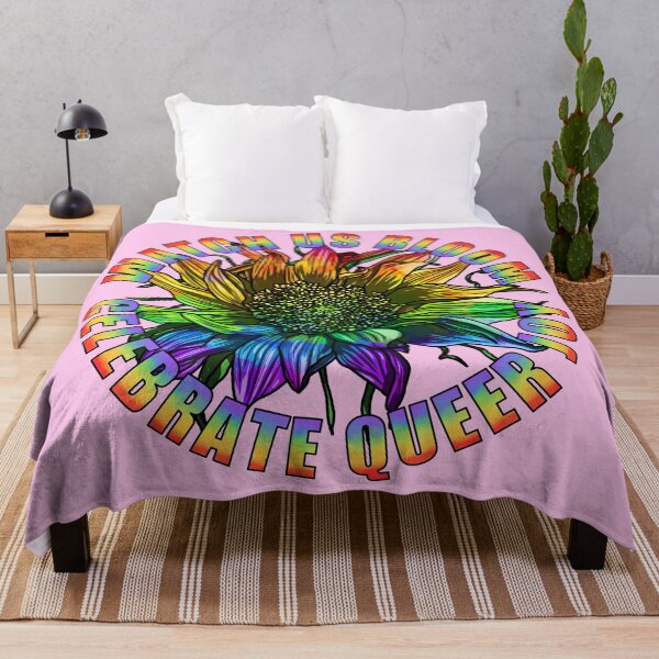 Item preview, Watch Us Bloom Rainbow Sunflower 2023 designed and sold by Art by Veya.