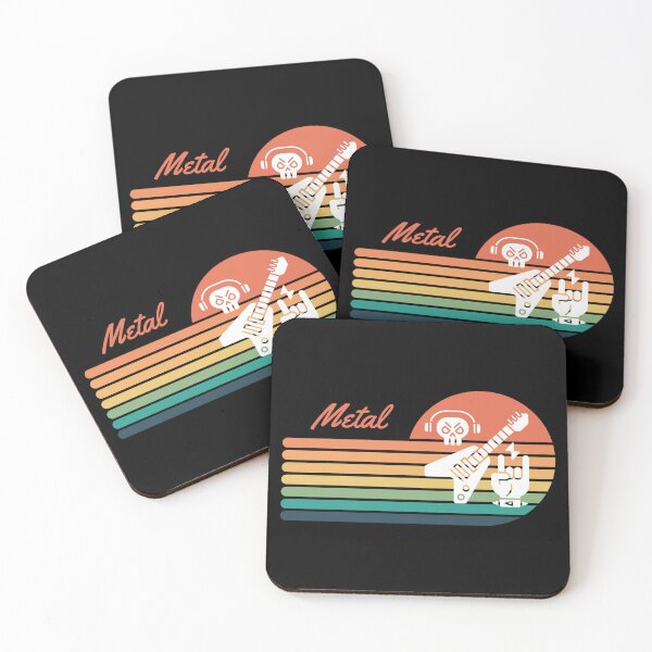 Item preview, Metal Retro Sunset designed and sold by AlpacaSmokes.