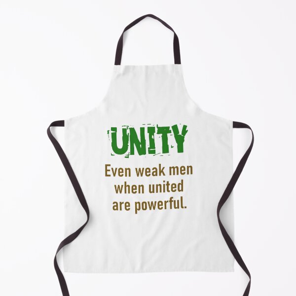 Item preview, Even Weak Men When United - Unity Quote designed and sold by CrankyOldDude.