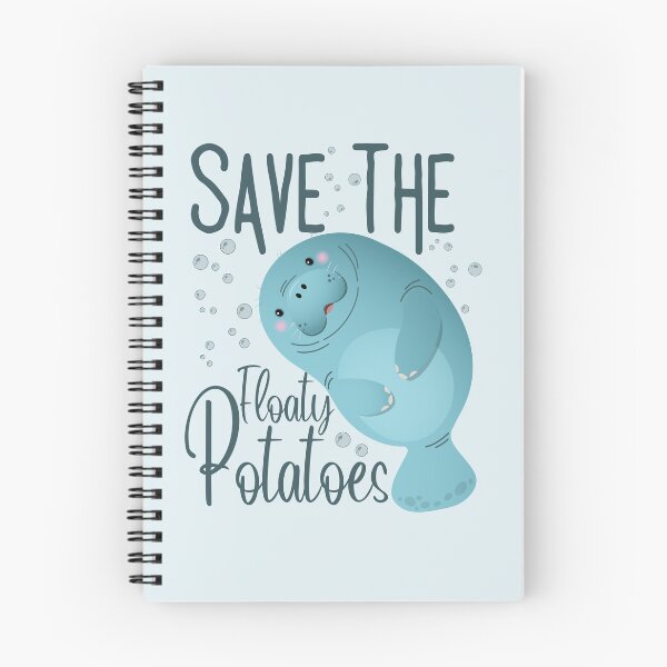 Item preview, Save the floaty potatoes funny manatees designed and sold by 4youwithlove2.