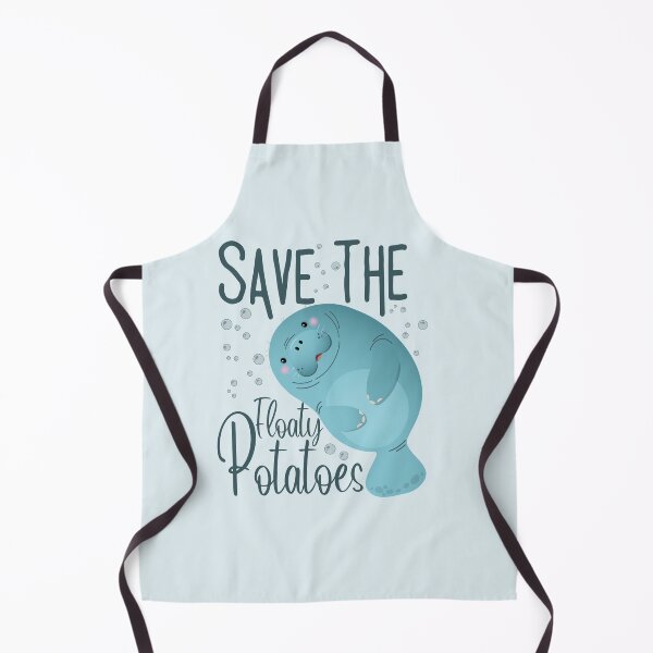Item preview, Save the floaty potatoes funny manatees designed and sold by 4youwithlove2.