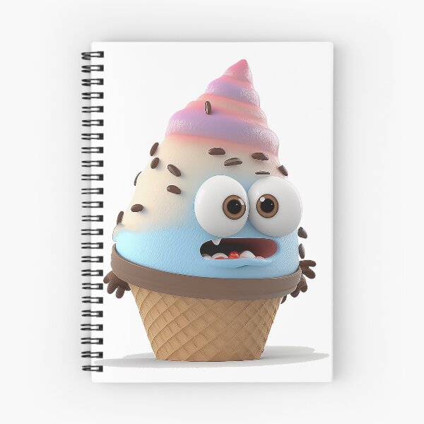 Item preview, slurpy ice cream charachter  designed and sold by Ladidia.