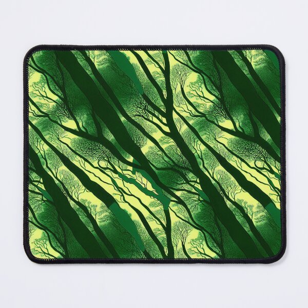 Item preview, Abstract Woodland View with Sunbeams designed and sold by Fine Prints.