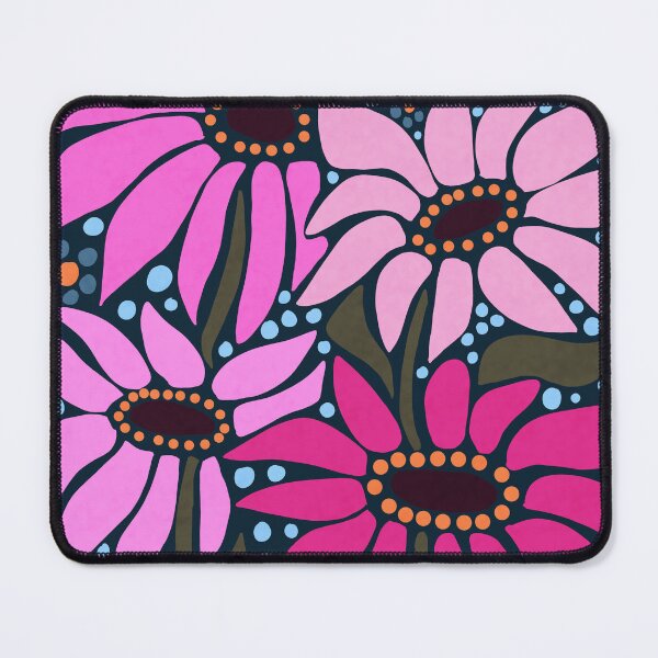 Item preview, Cute summer pink wildflower boho Art  designed and sold by Yarafantasyart.