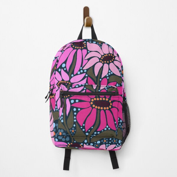 Item preview, Cute summer pink wildflower boho Art  designed and sold by Yarafantasyart.