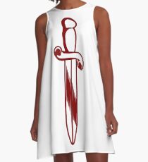21 Savage Knife A-Line Dress