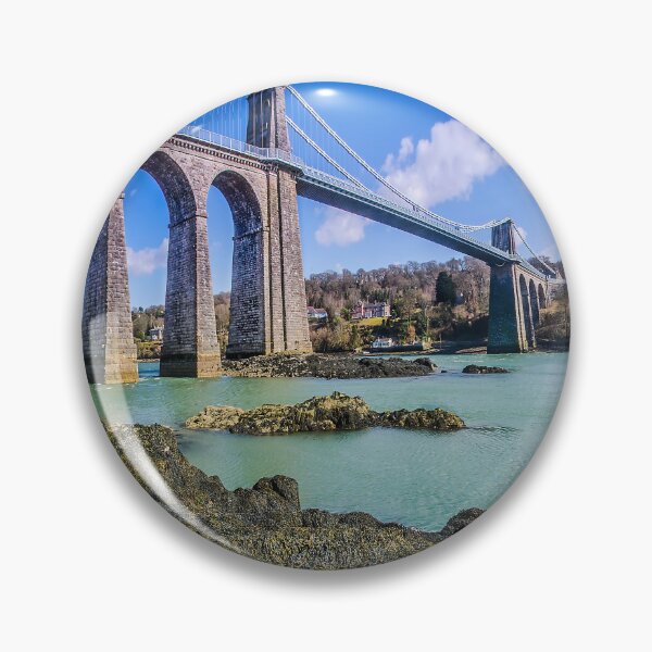 Item preview, Menai Suspension Bridge Anglesey Wales designed and sold by Darren Wilkes.