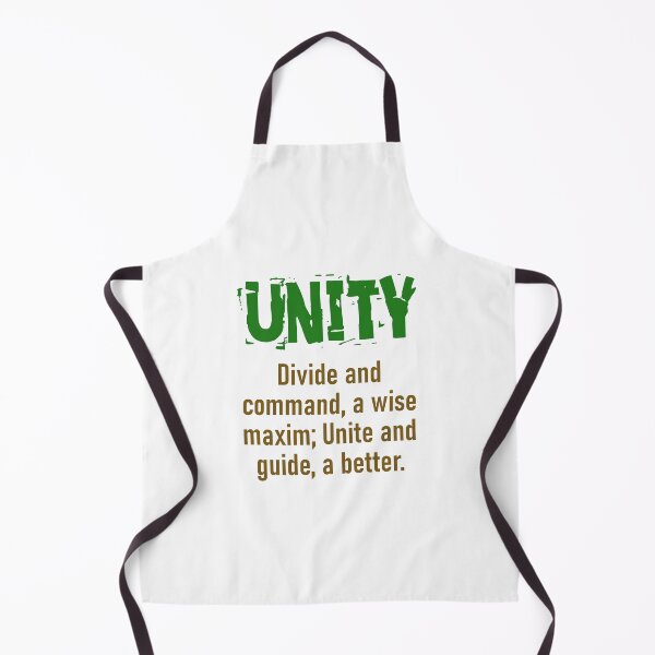 Item preview, Divide And Command - Unity Quote designed and sold by CrankyOldDude.
