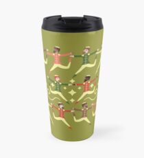 Ten Lords A-leaping Travel Mug