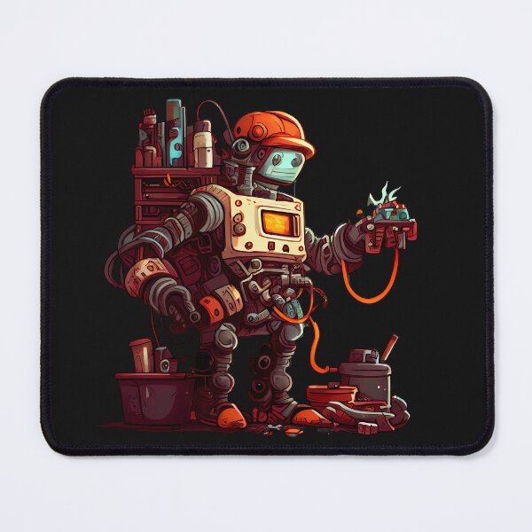 Item preview, Digital Illustration: Robot Handyman: Barry designed and sold by MTJ-Mushrooms.