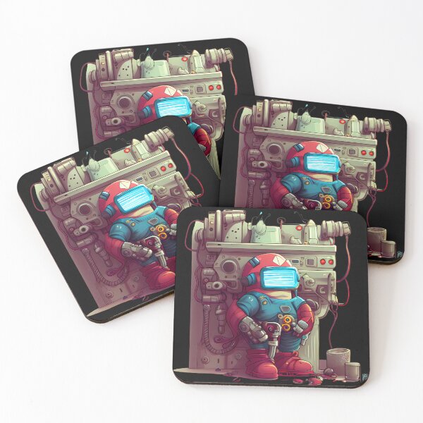 Item preview, Robot Handyman: Stanley: Digital Illustration designed and sold by MTJ-Mushrooms.