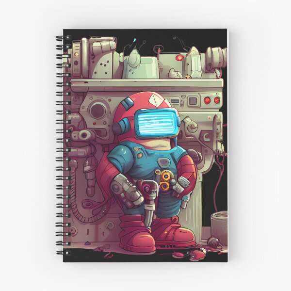 Item preview, Robot Handyman: Stanley: Digital Illustration designed and sold by MTJ-Mushrooms.