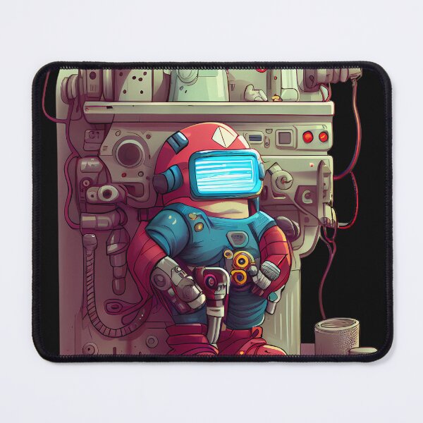 Item preview, Robot Handyman: Stanley: Digital Illustration designed and sold by MTJ-Mushrooms.