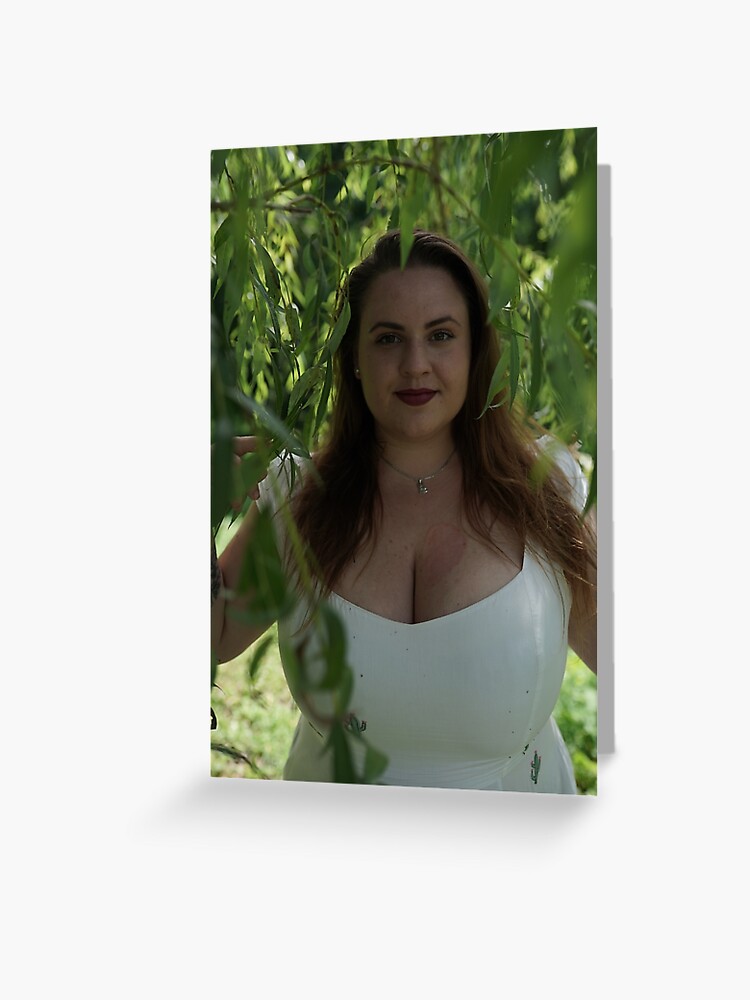 plus size models, busty, bbw, sexy, boobs | Greeting Card