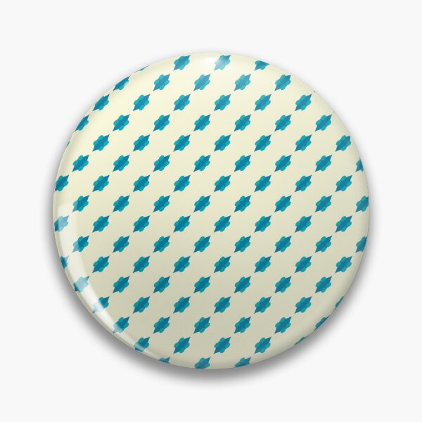 Item preview, Cyan geometric shape patterns designed and sold by IftinDesigns.