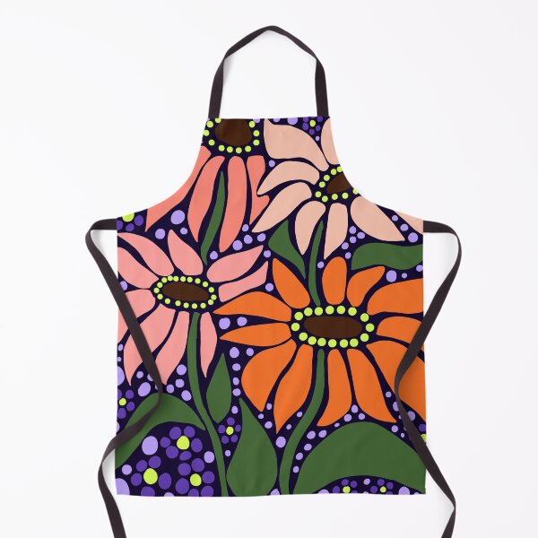 Item preview, Cute summer orange wildflower boho Art designed and sold by Yarafantasyart.