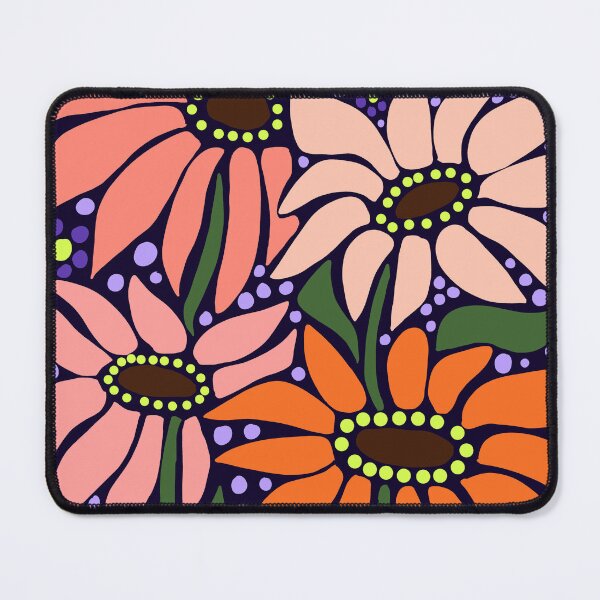 Item preview, Cute summer orange wildflower boho Art  designed and sold by Yarafantasyart.