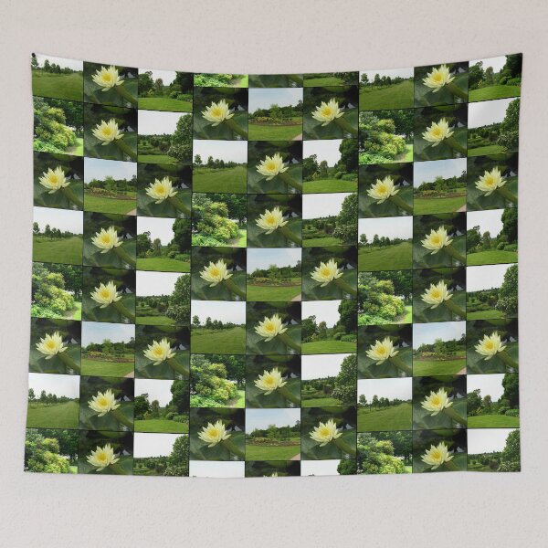 Item preview, Hyde Hall Collage with Water Lilies designed and sold by MidnightMelody.