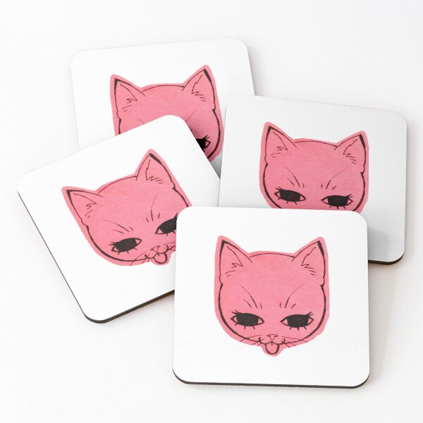 Item preview, pink cat designed and sold by martasarts.