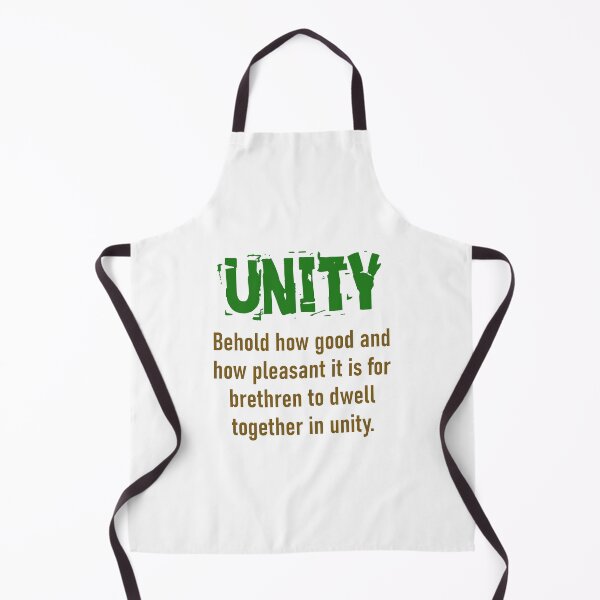 Item preview, Behold How Good And How Pleasant - Unity Quote designed and sold by CrankyOldDude.