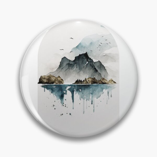 Artikelvorschau, Kenai Fjords National Park Boho Watercolor Arch entworfen und verkauft von PikoApparel.