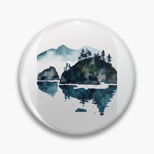 Artikelvorschau, Kenai Fjords National Park Boho Watercolor Arch entworfen und verkauft von PikoApparel.