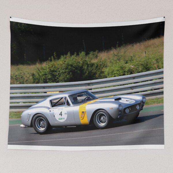 Item preview, Ferrari 250 GT Berlinetta Motorsport Racing Action designed and sold by AndyEvansPhotos.