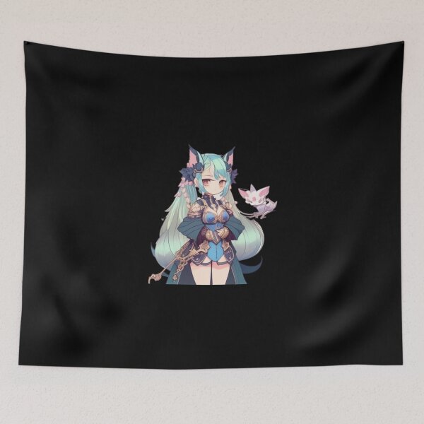 Item preview,  Silvervale and her Dragon Companion chibi fantasy (NEW) Vshojo designed and sold by Elijah5455.