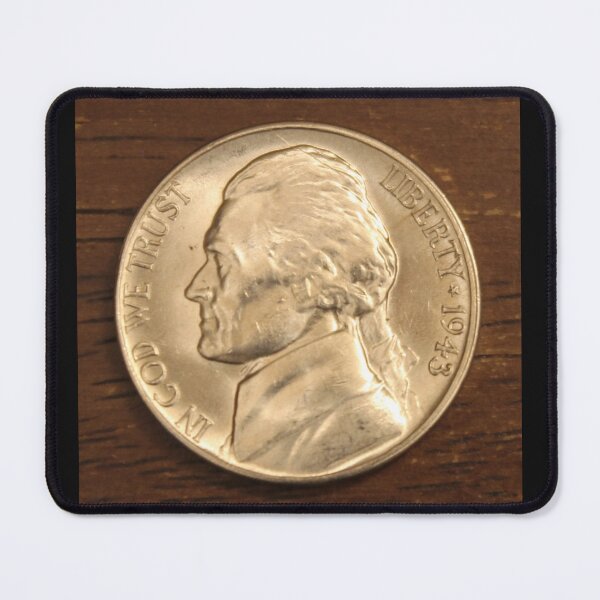 Item preview, 1943 D Jefferson Nickel designed and sold by coinsxcrochet.