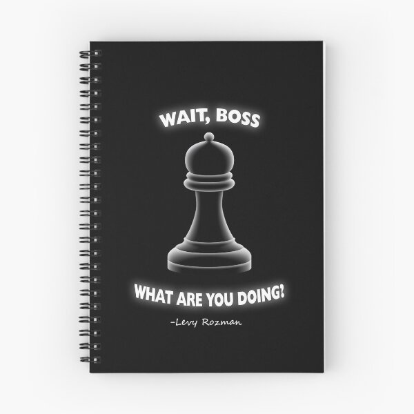 Item preview, Wait boss, Levy Rozman Gothamchess quote designed and sold by SvarunPogani.