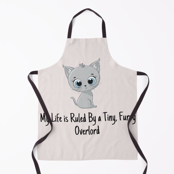 Item preview, My life is Ruled By a Tiny Furry Overlord Smiling Cat designed and sold by Cheeeeky.