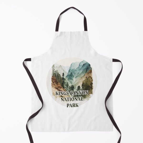 Item preview, Kings Canyon National Park Boho Watercolor Circle designed and sold by PikoApparel.
