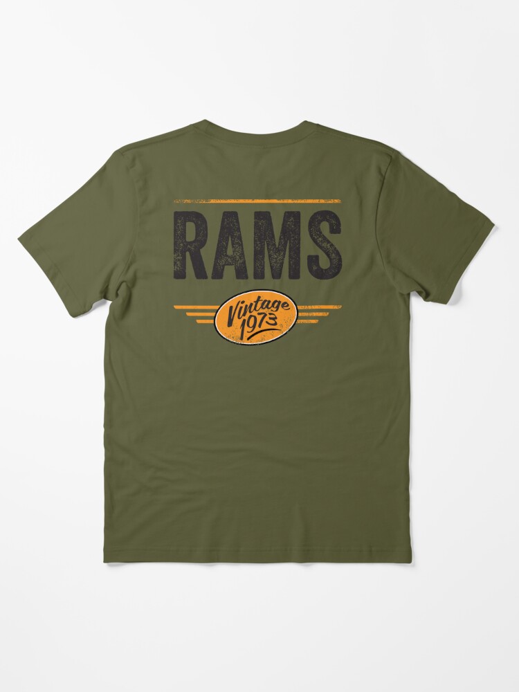 Vintage Rams Essential T-Shirt for Sale by 50ROCK Gear