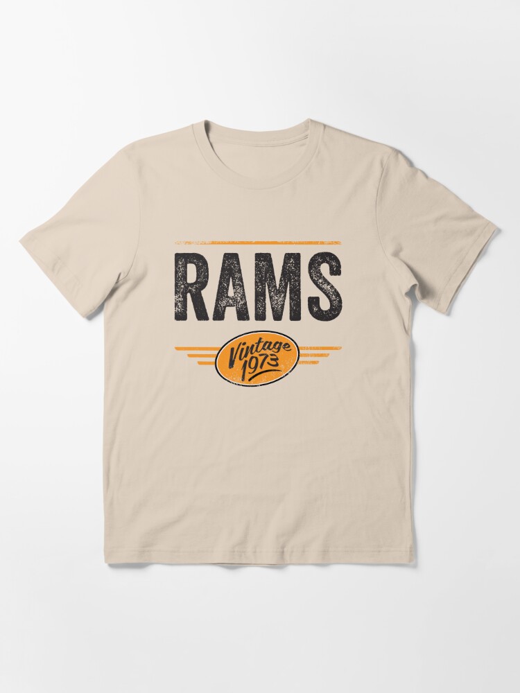 Vintage Rams Essential T-Shirt for Sale by 50ROCK Gear