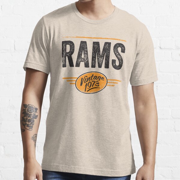 Womens Sheridan High School Rams V-Neck T-Shirt