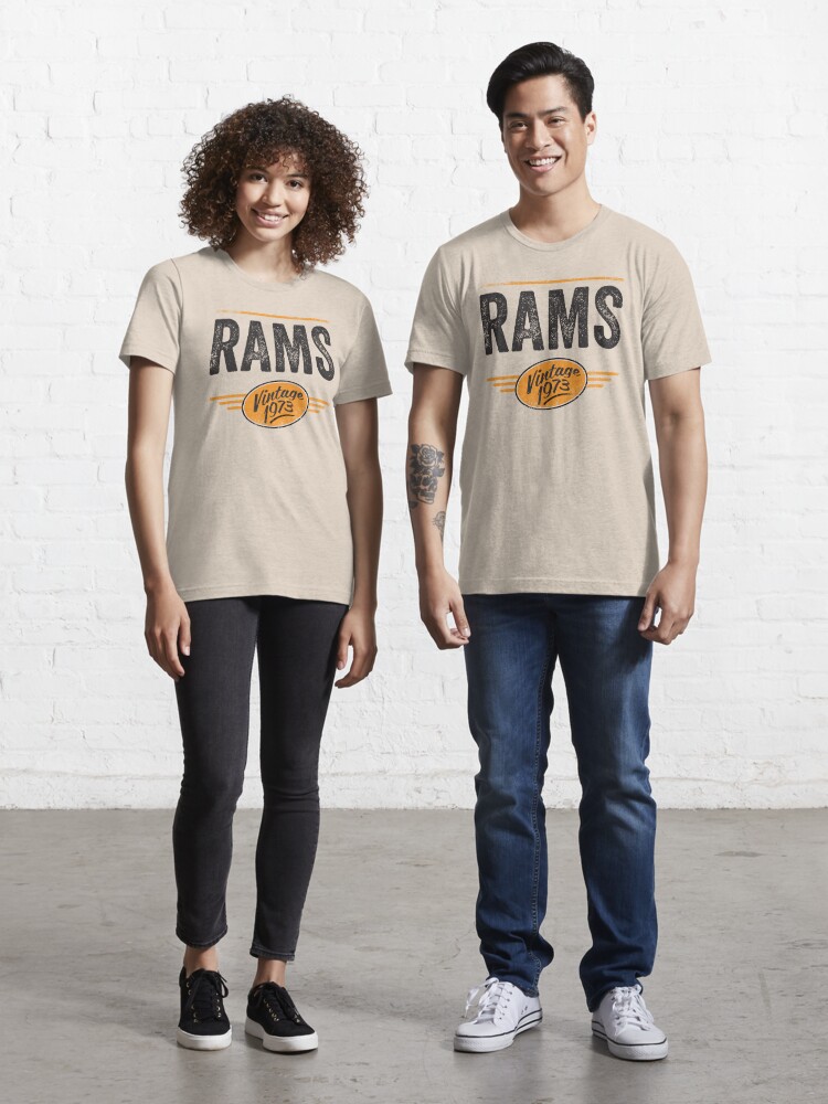 Vintage Rams Essential T-Shirt for Sale by 50ROCK Gear