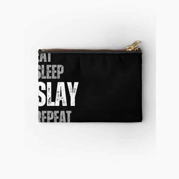 Item preview, eat sleep slay repeat designed and sold by Bluecat93.