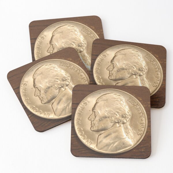 Item preview, 1943 D Jefferson Nickel designed and sold by coinsxcrochet.