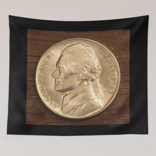 Item preview, 1943 D Jefferson Nickel designed and sold by coinsxcrochet.
