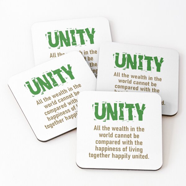 Item preview, All The Wealth In The World - Unity Quote designed and sold by CrankyOldDude.