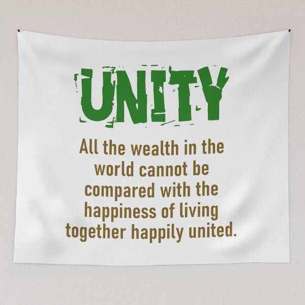 Item preview, All The Wealth In The World - Unity Quote designed and sold by CrankyOldDude.