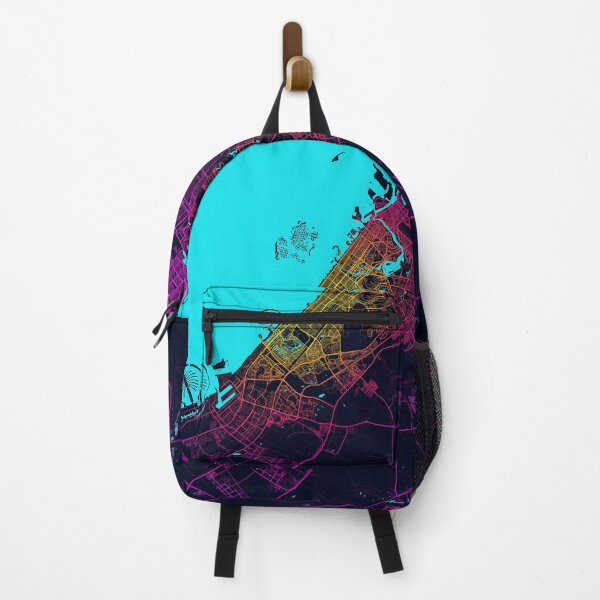 Item preview, Dubai City Map of the United Arab Emirates - Neon designed and sold by deMAP.