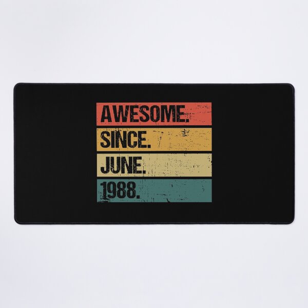 Item preview, Awesome Since June 1988 | Made In 1988 | Vintage June 1988 designed and sold by AMINE ★★★★★.