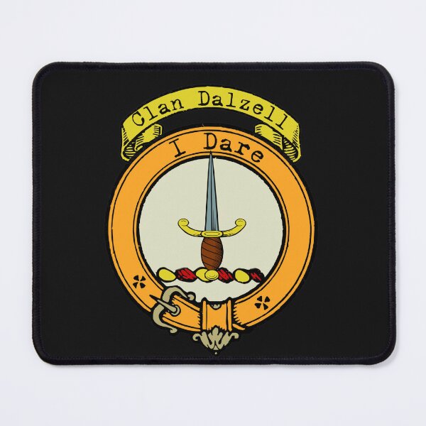 Item preview, Dalzell Clan Scottish Surname crest designed and sold by BagTown Clans.