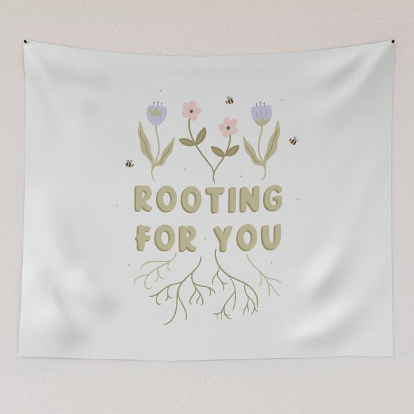 Item preview, Rooting for You Bees and Flowers designed and sold by abbieimagine.